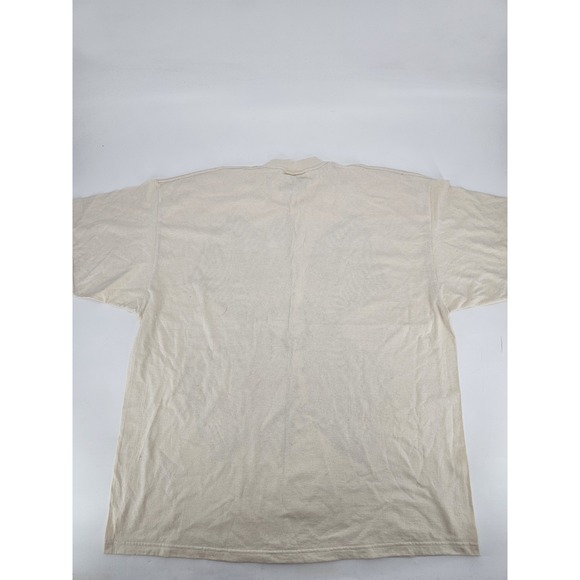 Vintage Lee Zebra By John A. Conroy T-Shirt Men's Size 2XL White/Black - Picture 7 of 10